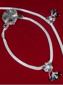 Oxidised Anklets